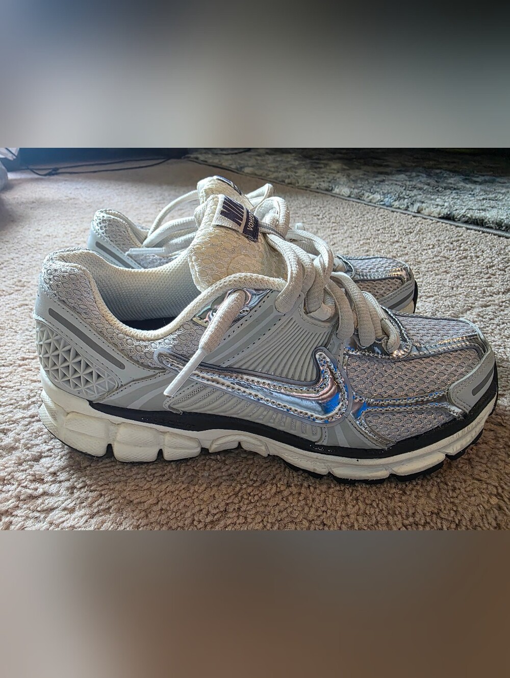 Nike Zoom Vomero 5 - Photon Dust Metallic Silver Reflective - Size 6.5
